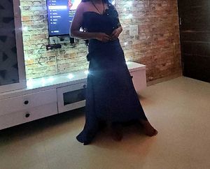 Blue Beautiful Customised Gown