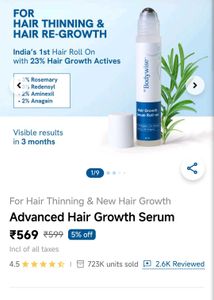 Advanced Hair Growth Serum