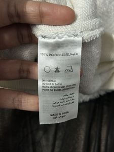 Cozy White Teddy Sweatshirt