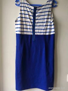 Striped Sleeveless Dress - L Size