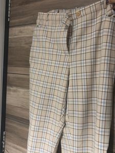 Chic Plaid Trousers