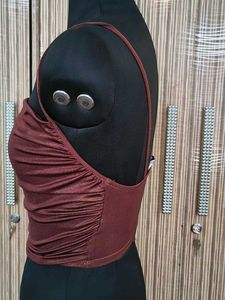 Chic Ruched Crop Top