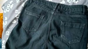 Classic Dark Wash Denim Jeans