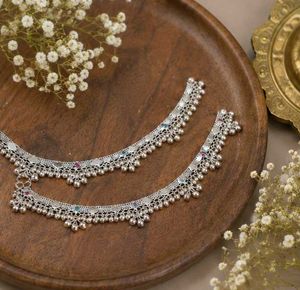 Silver Plated Anklets