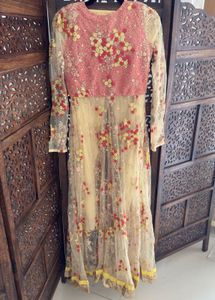 Brand New Heavy Embroidered Designer Anarkali Set