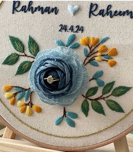 Ring Holder Engagement Hoop