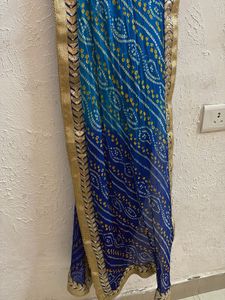 Pure Bandhani Stall cum dupatta