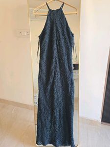 🔻PRICE DOWN - ZARA Halter Gown with Fringe