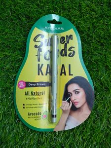 Myglamm Superfood Kajal Deep Brown