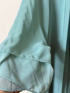 Imported 🇦🇪Elegant Teal Abaya Set
