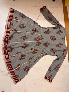 Maroon Kurta Set with Dupatta