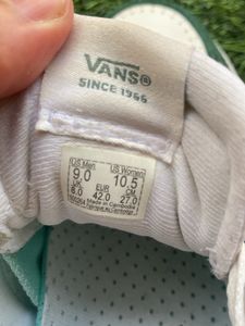 VANS Green &amp; White
