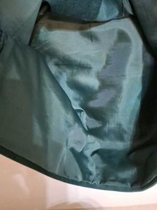 Green Embroidered Ethnic Jacket
