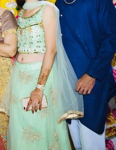 Mint Green Lehenga Choli