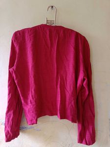 Vintage Red Blazer