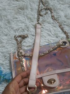 Transparent Holographic Clear Bag