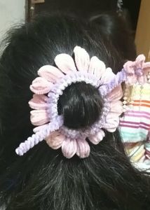 Handcrafted Floral Hair Clip