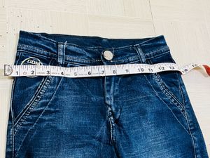 Kids Premium Dark Slim-Fit Denim Jeans