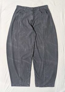 Vintage Baggy Grey Denim Jeans
