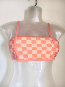 Checkered Tube Top