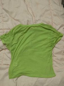 Lime Green Basic T-Shirt