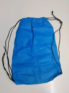 Blue Star Drawstring Backpack