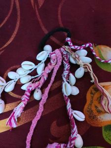 Seashell Hair Tie