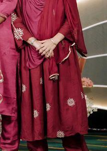 Elegant Maroon Kurta Set