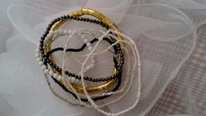 Set of 5 Beaded Bracelets