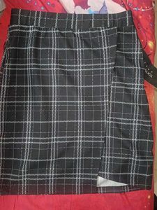Plaid Mini Skirt