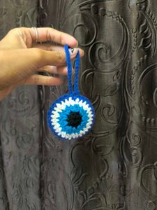 Crochet Evil Eye Amulet