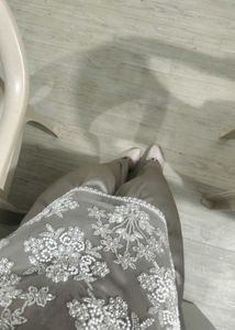 Elegant Embellished Kurta Set with Palazzo