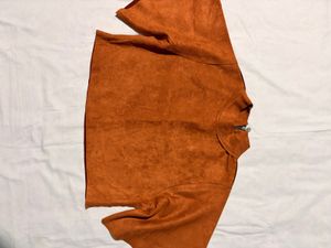 Rust Bell Sleeve Top