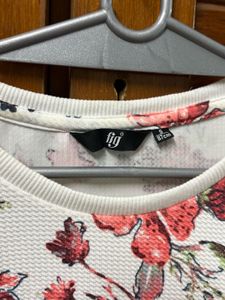 Floral Print Sweatshirt