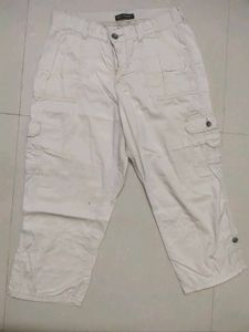 Imported Lee Relaxed Cargo Capri