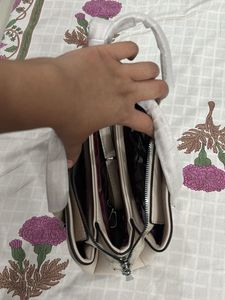 Imported Stylish Beige Handbag