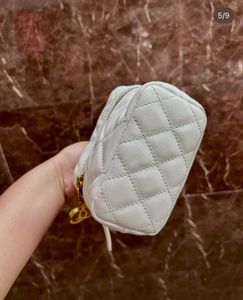Chanel White Quilted Bag