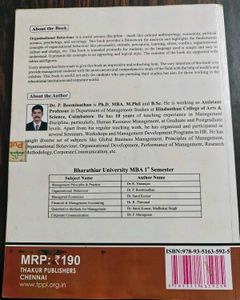 Organisational Behaviour Textbook