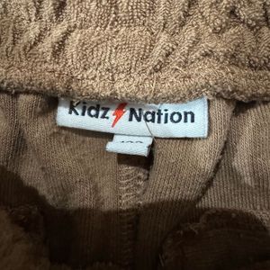 Cozy Brown Terry Shorts