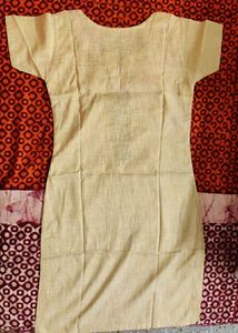 Khadi Cotton KURTA; Worn Only Once