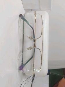 Stylish Gold Frame Eyeglasses