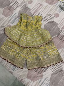 Girls Ethnic Set -9 To 18 Months Boutique Made