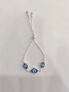 Evil Eye Bracelet Pure Silver