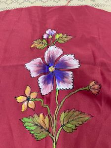 Hand Painted, semi stiched Suit