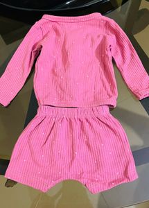 Cute Pink Baby Outfit Set