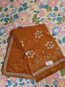 Beautiful Embroidered Saree