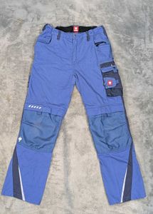 Men's Blue Cargo Work Pants