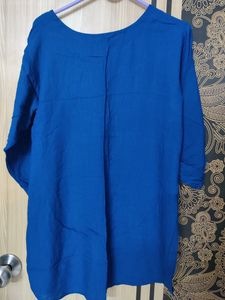 Blue Short Kurti
