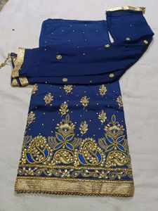 All Over Suit Cotton With Hand Work