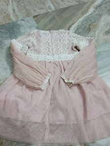 Pink Lace Baby Dress